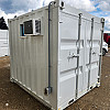 White 2023 CIMC 8ft Mini at Dobson Sales