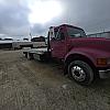 red 2001 International 4700/ Century Tilt Load at Dobson Sales