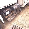 white 1997 International 4900 at Dobson Sales