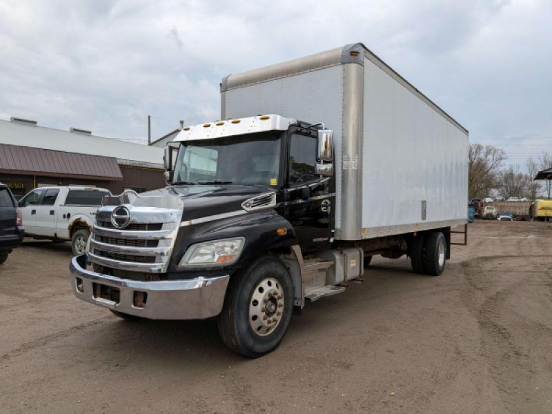 2013 Hino 338 with 26ft Van at Dobson Sales