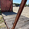 1950 Dobson OPEN 20' SHIPPING FLAT DECK
