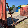 1950 Dobson OPEN 20' SHIPPING FLAT DECK