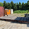 1950 Dobson OPEN 20' SHIPPING FLAT DECK