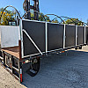 Black 2002 Dobson 18' Steel Flat Deck