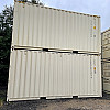 Beige 2023 CIMC 20' One Trip HIGH CUBE Container